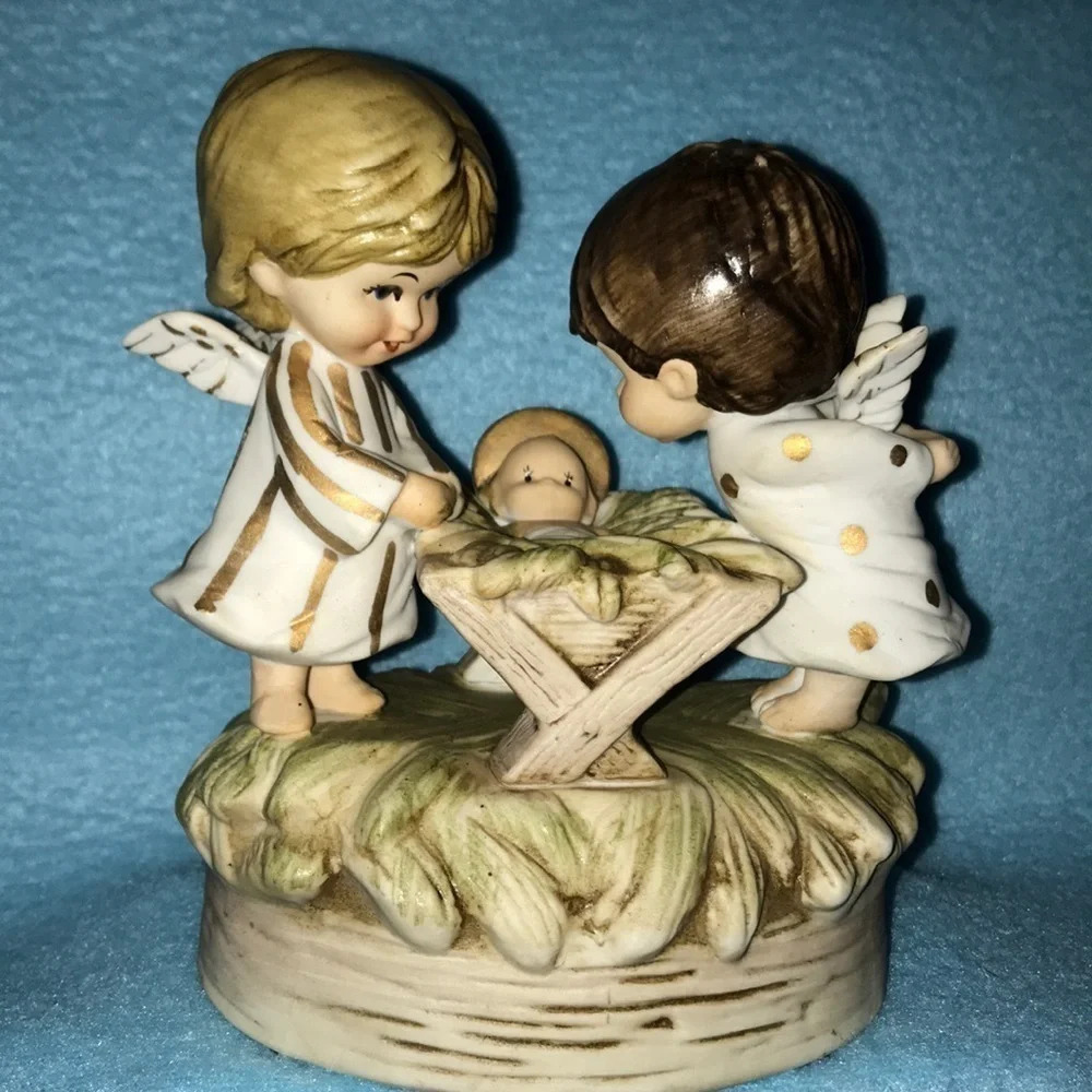 𝅺MOPPETS by Gotham,Fran Mar edition 1972 music box